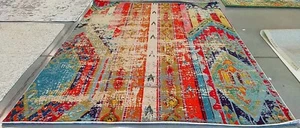 MULTI 8'-0" x 10'-0" Back Stain Rug, Reduced Price 1172769426 MNC222F-810 - Picture 1 of 4