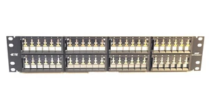 NUEVO TE Tyco AMPTRAC MM Panel de Parche Blindado Cat6A 48 puertos 19" 2U 1933324-1 48P - Imagen 1 de 7