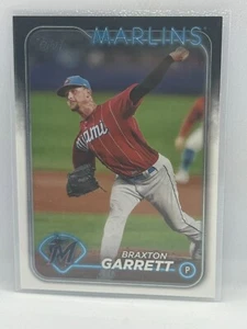 Braxton Garrett 2024 Topps Serie 1 Baseball Nr. 323 - Bild 1 von 2