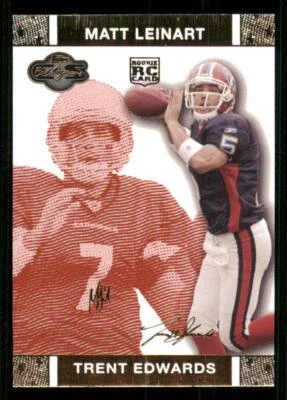 2007 Topps Co-Signers Gold Red #53A Trent Edwards/Marshawn Lynch /399 - Image 1 of 2