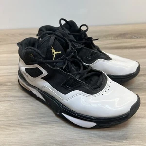Men Jordan Stay Loyal 3 Basketball Shoes Black White Gold FB1396 070 - Picture 1 of 11