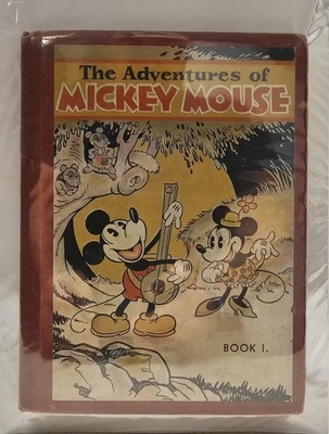Las aventuras de Mickey Mouse Libro 1 ✨️1er Mickey Mouse en libros✨️ 1931 1ª edición Foto 1 de 4