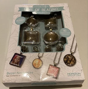 Kit de joyería collar bisel The Love of Beading-usado - Imagen 1 de 3