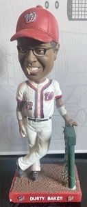 WASHINGTON NATIONALS - DUSTY BAKER BOBBLEHEAD - 2016 SGA NO BOX - Picture 1 of 2