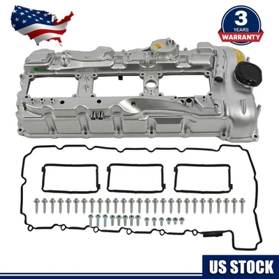 Upgrade Performance Aluminum Valve Cover kit for BMW N55 135i 335i 535i X3 X5 - Image 1 of 4