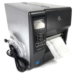 Zebra ZT230 Thermal Barcode Label Printer w/ Power and USB Cable - Picture 1 of 8