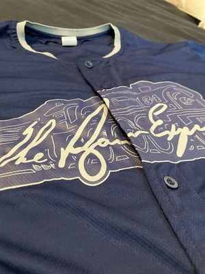 Camiseta deportiva de béisbol Round Rock Express MiLB The Ryan Express #34 SGA 26/04/25  Foto 1 de 4