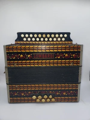Acordeón alemán Lombardi (Hohner) pre-pokerwork anterior a la Segunda Guerra Mundial - Imagen 1 de 4