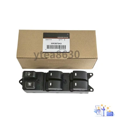 OEM Window Master Switch For Mitsubishi Galant Endeavor Lancer Montero MR587943 Foto 1 de 4