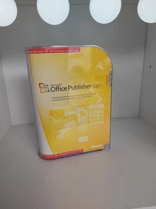 Microsoft Office Publisher 2007 with Product Key for Windows Academic Use Only - Picture 1 of 4