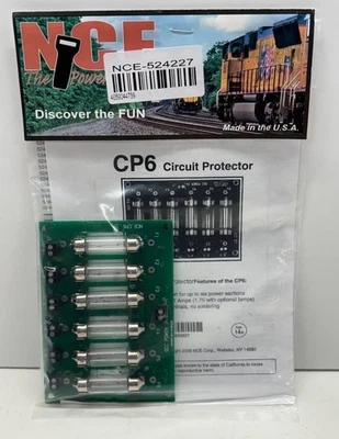 NCE CP6 Circuit Protector for DCC. New! - Image 1 of 2