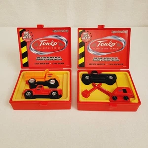 Lot of 2 Tonka Collector Series Maisto diecast/plastic with plastic cases - Picture 1 of 24