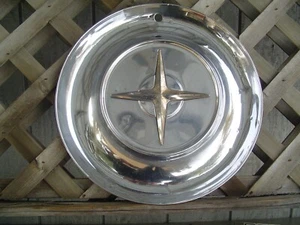 ONE VINTAGE 1954 54 CHRYSLER IMPERIAL LEBARON NEW YORKER HUBCAP WHEEL COVER - Picture 1 of 6