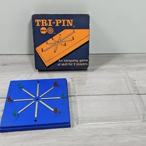 Vintage Marx TRI-PIN Geschicklichkeitsspiel für 2 Spieler verpackt in schönem Zustand - Bild 1 von 5
