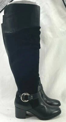 Botas para mujer Marc Fisher Editer-WC pantorrilla por encima de la rodilla negras EE. UU. 6,5 W Foto 1 de 4