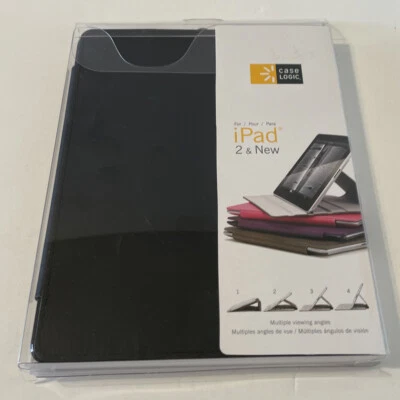 Case Logic iPad 2 & New Folio, #IFOL301 - Black - image 1 of 4
