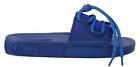 Dolce&Gabbana Men Blue Flip Flops Shoes Solid Acetate Flat Casual Slide Sandals