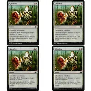 4 x GHOSTFIRE NM Merfolk vs Goblins mtg Grey - Instant Com - Picture 1 of 1