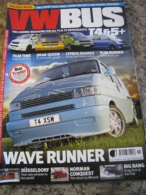 VW BUS MAGAZINE ISSUE 42 DRAGTIME AT THE POOL DUSSELDORF NORMAN CONQUEST CITRUS - Image 1 of 3