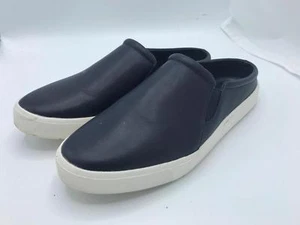Zapatos deslizantes de cuero H by Halston-Ellie (1661) azul marino talla 8,5M Cust Ret - Imagen 1 de 6