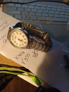 TIMBER CREEK MANS WATER RESISTANT STEEL JAPAN MOVEMENT up to 8.5"  WRIST WATCH - Picture 1 of 4