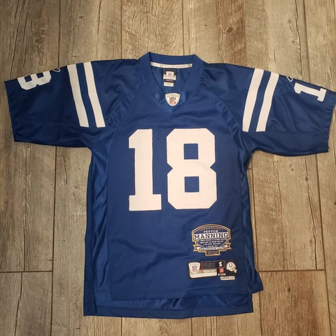Reebok Peyton Manning Indianapolis Colts Limited Edition /2401 NFL Jersey S +2 Cover