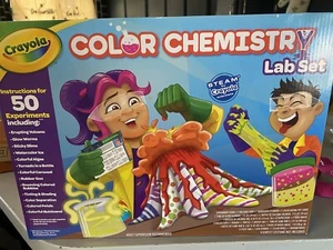 crayola color chemestry lab set. Brand New In Box Instructions For 50 Experiment - Picture 1 of 1
