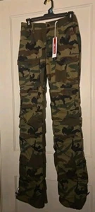 Pantalones cargo camuflados para mujer "Smoke Rise Red" talla M - Imagen 1 de 20