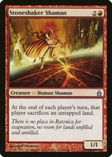 Stoneshaker Shaman Ravnica: City of Guilds PLD Red Uncommon MTG CARD ABUGames