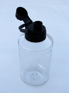 Used 64OZ 1.9L Water Carrying Bottle Clear BPA Free Strong Durable Transparent - Picture 1 of 23