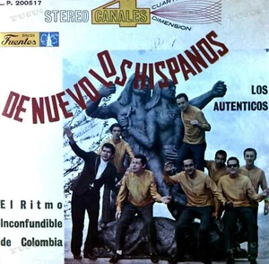 Los Hispanos - De Nuevo Los Hispanos Colombia LP 1969 (VG/VG-) ´* - Picture 1 of 1