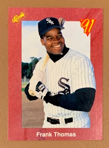 1991 Classic Update Red Travel Edition Frank Thomas #T28 Baseball Card - Picture 1 of 2