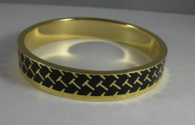 Brazalete TED BAKER CLOWI Dorado Negro T Foto 1 de 2