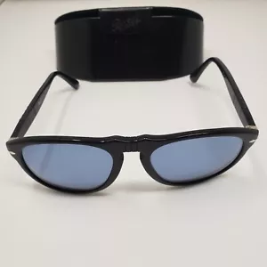 Persol mod PO 649/4 Black Sunglasses Made in Italy - Picture 1 of 7