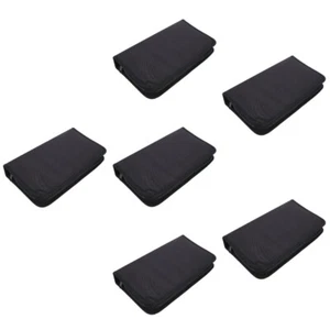 6 Count CD Bag Miss Travel Storage Container Capacity Case Portable - Afbeelding 1 van 12