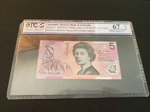 2015 $5 Last Prefix EA15 Stevens/Fraser PCGS 67 OPQ Superb Gem UNCIRCULATED - Picture 1 of 2