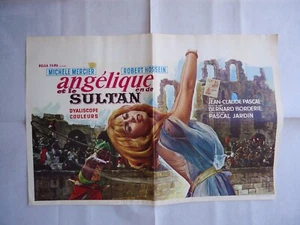 ANGELIQUE ET LE SULTAN/MICHELE MERCIER/F1J/ affiche belge - Imagen 1 de 1