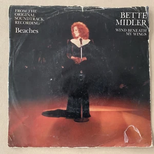 Bette Midler- Wind Beneath My Wings- Atlantic Records   7”- 1989 - Picture 1 of 4