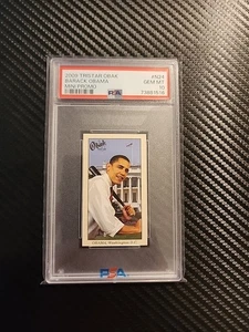 President BARACK OBAMA 2009 Tristar OBAK Mini Promo #N24 〰️ PSA 10 Gem Mint - Picture 1 of 2