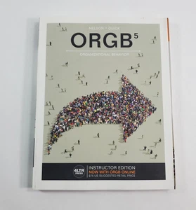 ORGB 5 Organisationsverhalten 2017 Taschenbuch Instructor's Edition - Bild 1 von 7
