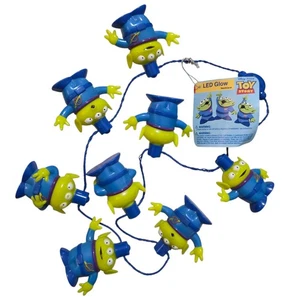 Disney Parks & Pixar, Toy Story Little Green Squish Toy Aliens LED Glow Halskette - Bild 1 von 7