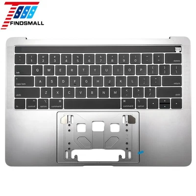 Gray Top Case Palmrest +Keyboard +Touchbar For 13" MacBook Pro A1706 2016-2017 - Image 1 of 4