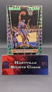 1992-93 Topps Stadium Club Dennis Rodman Beam Team #19 Detroit Pistons - Picture 1 of 2