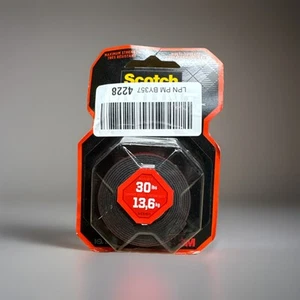 Scotch Extreme Mounting Tape 1” x 60” Holds 30lbs Indoor/Outdoor 3M 414H-CF - Picture 1 of 2