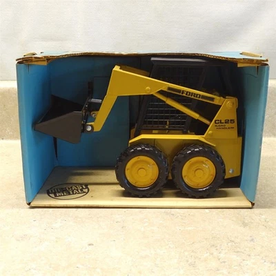 Cargador compacto vintage Ertl Ford en caja, metal fundido a presión CL25, bonito Foto 1 de 4