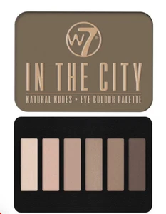 W7 In The City Natural Nudes Eye Shadow Palette 7g – 6 Shades Makeup - Picture 1 of 2