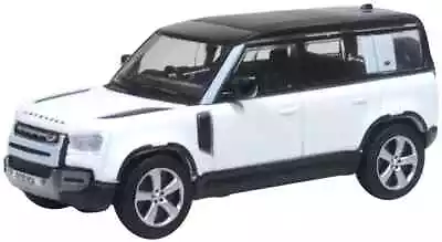 Oxford 76ND110X003 Nuovo Defender 110X Fuji Bianco 1/76 Scala 00 Gauge IN Case - Immagine 1 di 4