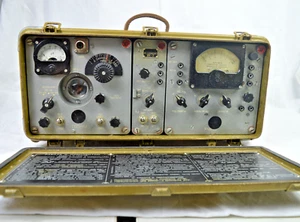 altes Russisches Militärfunkgerät IK-2 Voltmesser Funkgerät Militär UDSSR 8372 - Bild 1 von 24