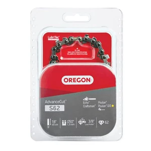 Genuine Oregon S62 AdvanceCut Saw Chain XtraGuard 62 Link 3/8" For 18" Bars - Picture 1 of 1