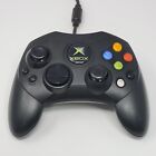 Original Xbox OEM S Type Black Controller with Breakaway Cable CLEANED & TESTED